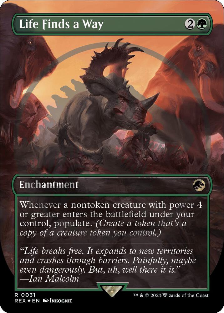 Life Finds a Way (Borderless) (Emblem)