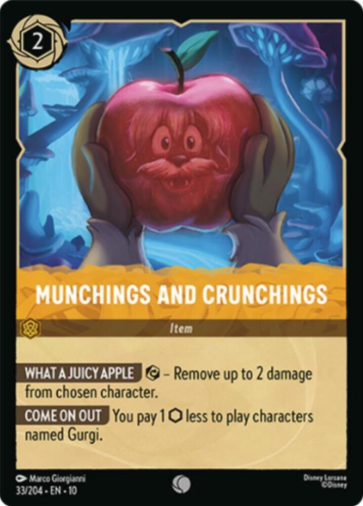 Munchings and Crunchings