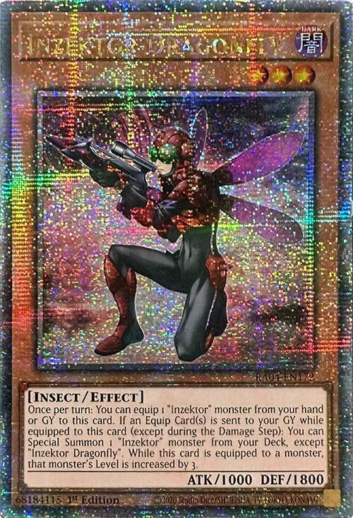 Inzektor Dragonfly (Quarter Century Secret Rare)