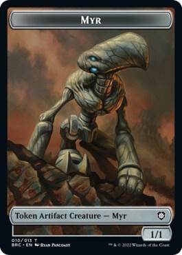Myr // Thopter (010) Double-Sided Token