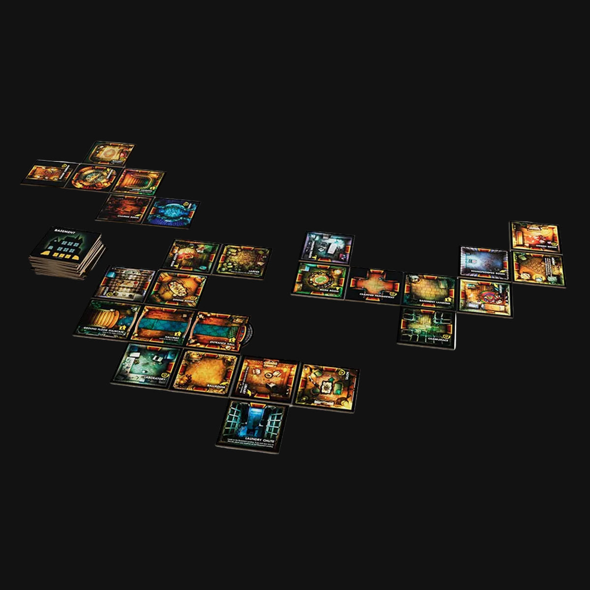 Collection of fantasy-themed trading cards