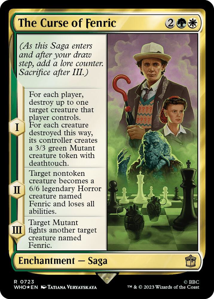 The Curse of Fenric (Surge Foil)