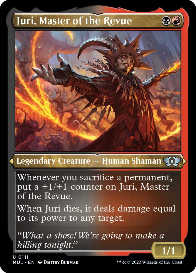 Juri, Master of the Revue (Foil Etched)