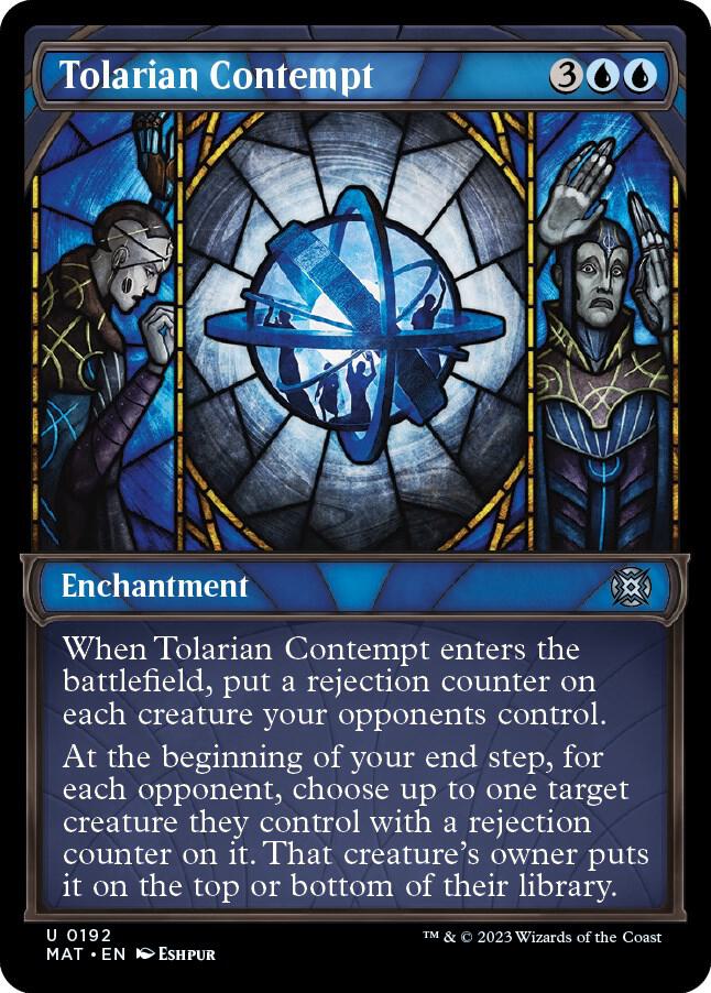 Tolarian Contempt (Halo Foil)