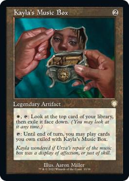 Kayla's Music Box (Retro Frame)