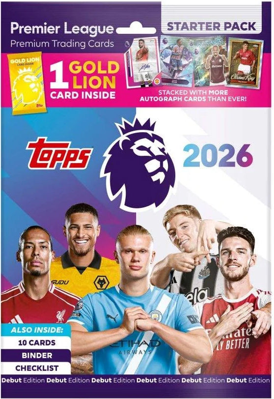Topps Premier League 2026 - Debut Edition Starter Pack