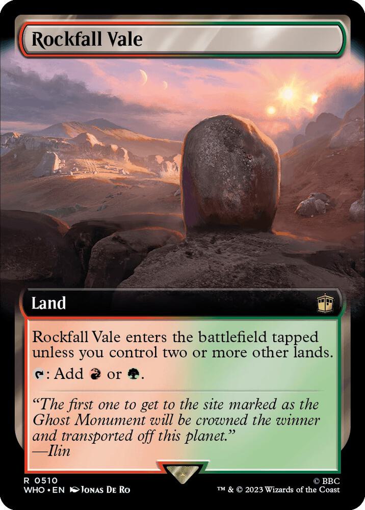 Rockfall Vale (Extended Art)