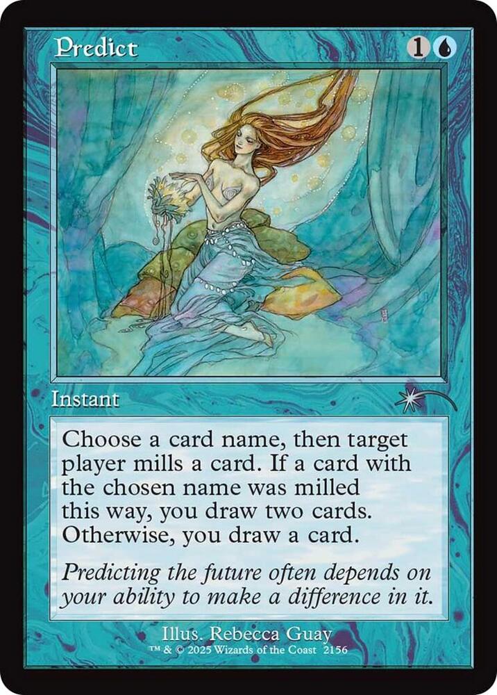 Predict (Retro Frame)