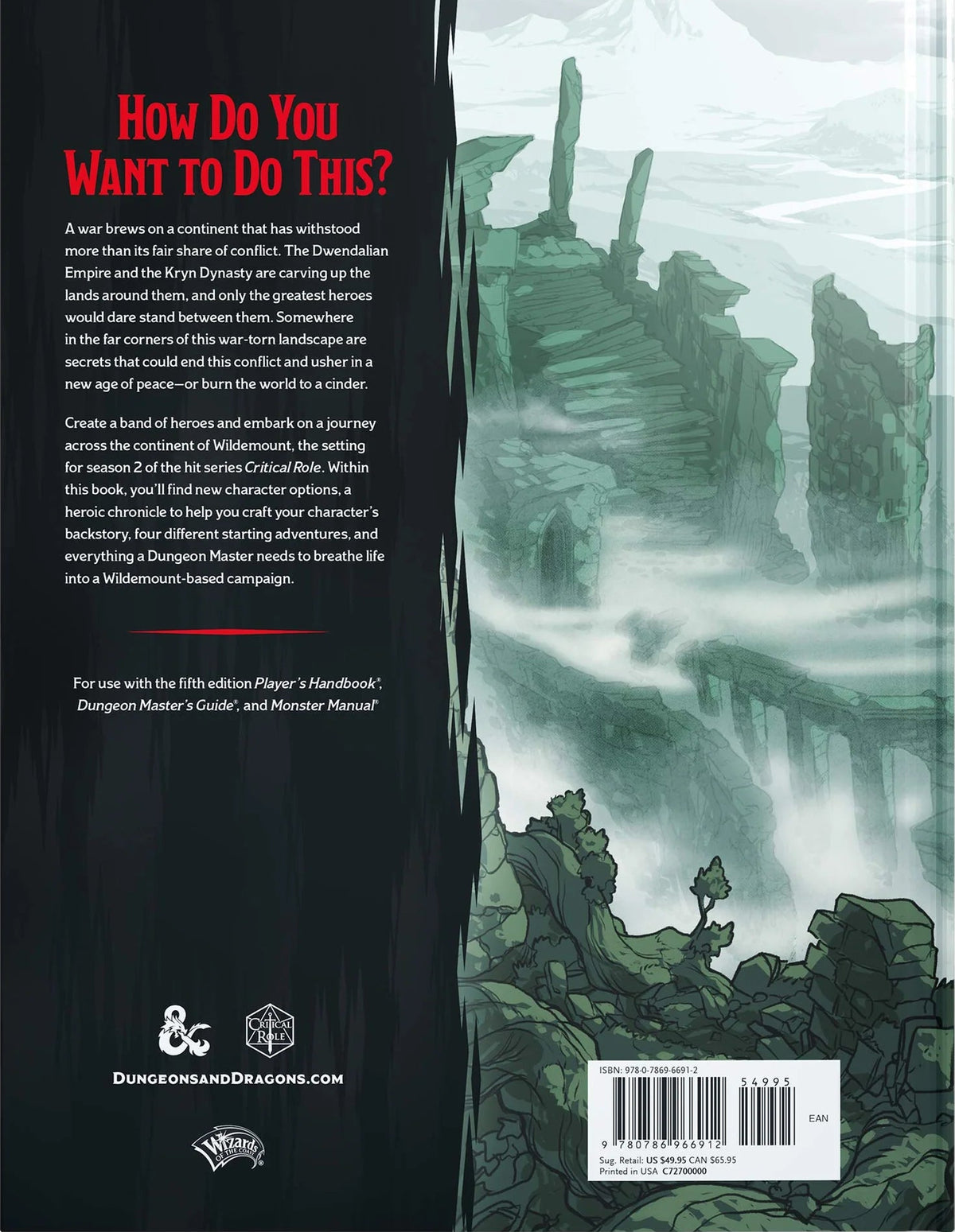 Dungeons & Dragons - Explorer’s Guide to Wildemount