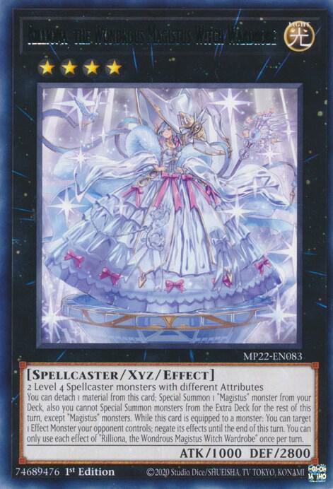 Rilliona, the Wondrous Magistus Witch Wardrobe