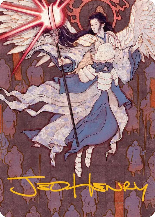 Akroma's Will Art Card (Gold-Stamped Signature)