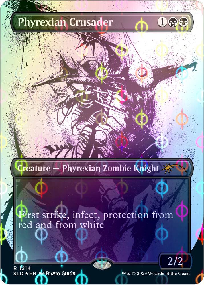 Phyrexian Crusader (Step-and-Compleat Foil)