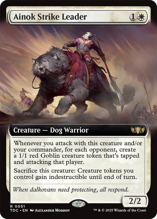 Ainok Strike Leader (Extended Art)