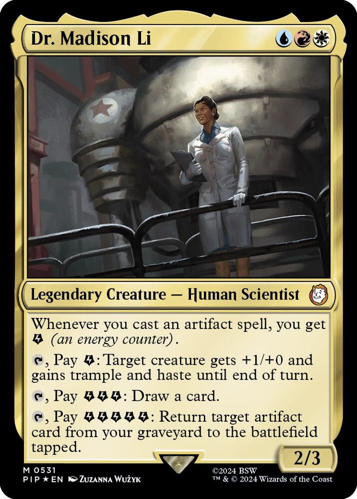 Dr. Madison Li (Surge Foil)