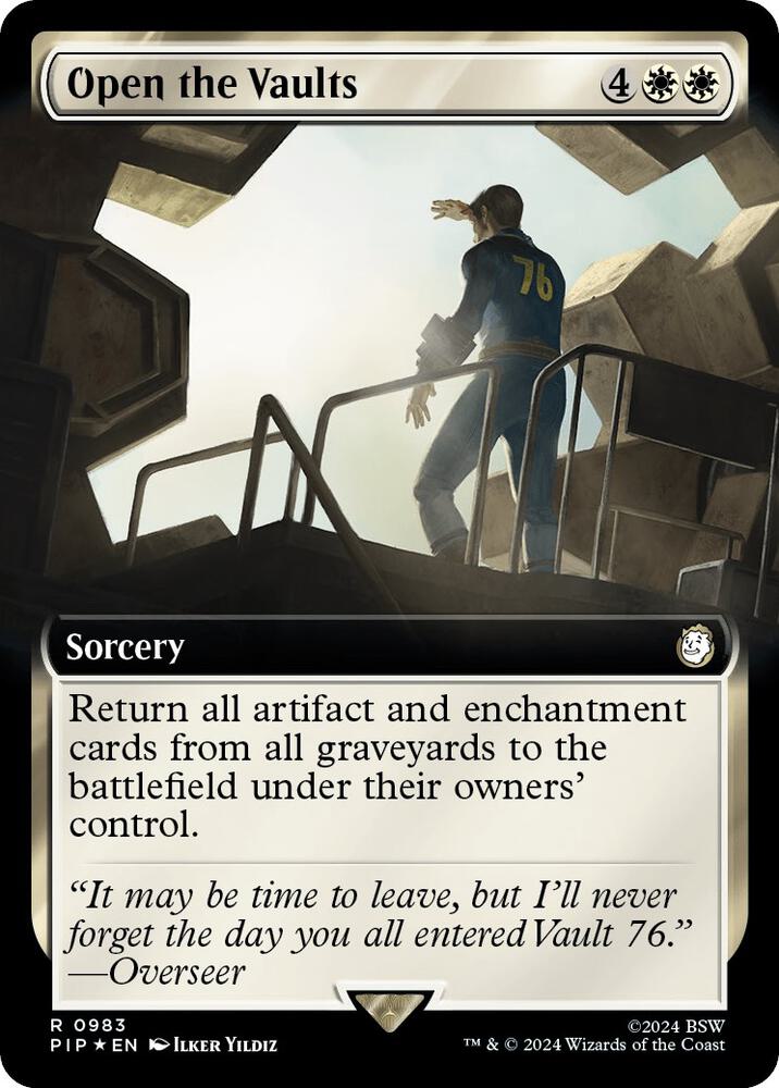 Open the Vaults (Extended Art) (Surge Foil)