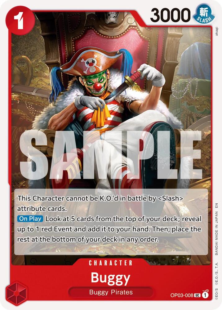 Buggy - OP03-008 (Reprint)
