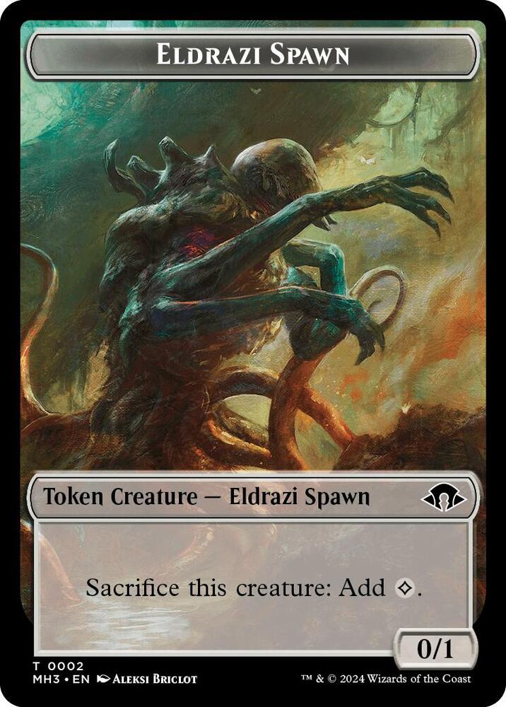 Eldrazi Spawn // Food Double-Sided Token