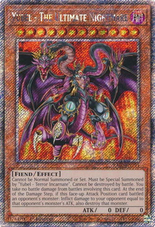 Yubel - The Ultimate Nightmare (Platinum Secret Rare)