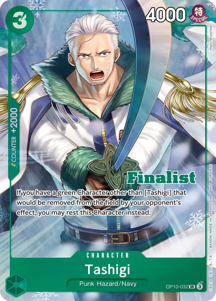 Tashigi (Finalist Card Set Vol.1) - OP10-032 [One Piece Promotion Cards]
