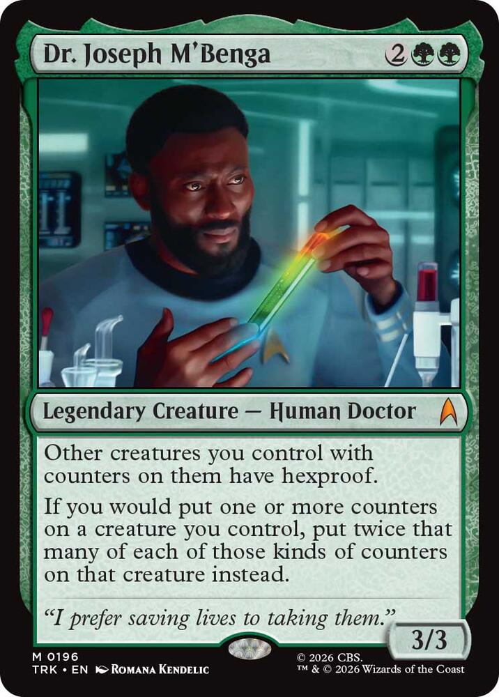 Dr. Joseph M'Benga [Star Trek]