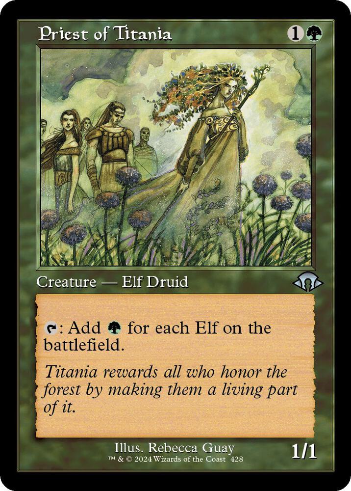 Priest of Titania (Retro Frame)