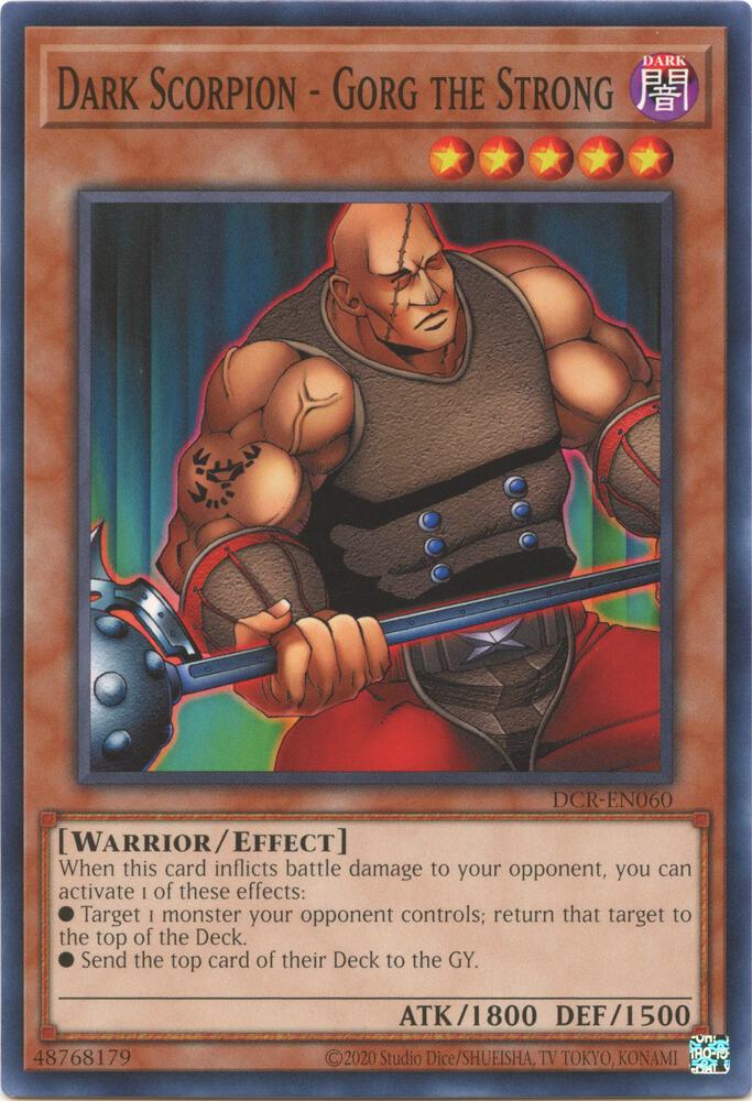 Dark Scorpion - Gorg the Strong
