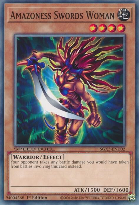 Amazoness Swords Woman