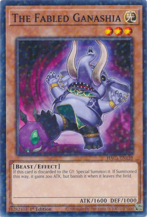 The Fabled Ganashia (Duel Terminal)