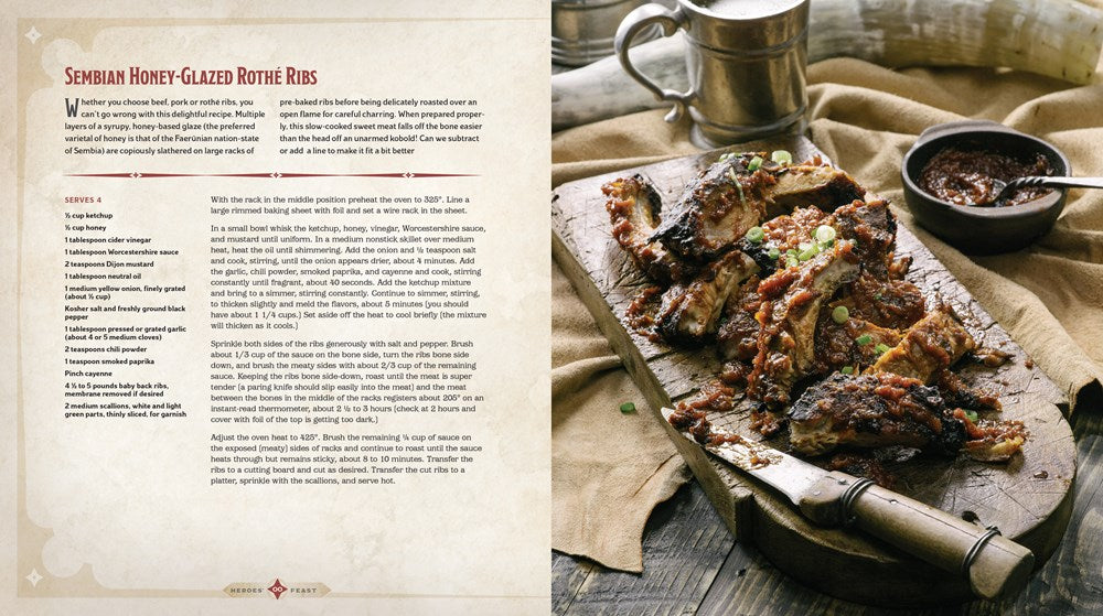 Heroes’ Feast: The Official Dungeons & Dragons Cookbook