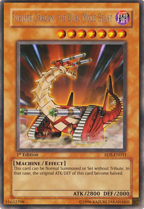 Fusilier Dragon, the Dual-Mode Beast
