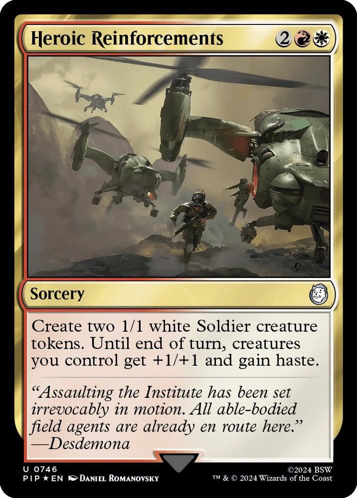 Heroic Reinforcements (Surge Foil)