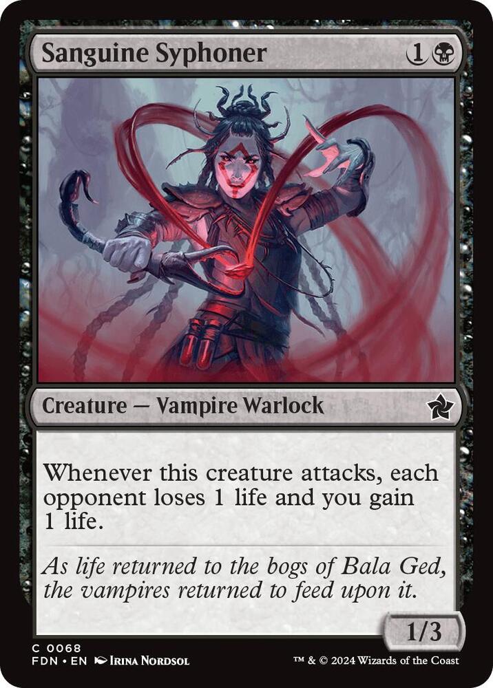 Sanguine Syphoner