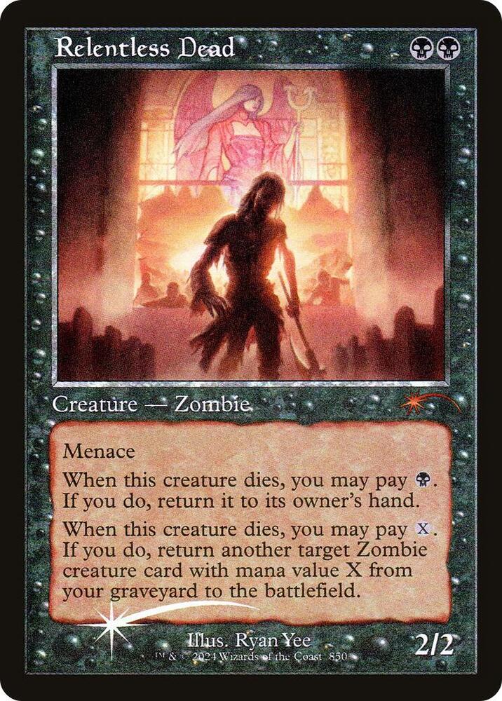Relentless Dead (Retro Frame)