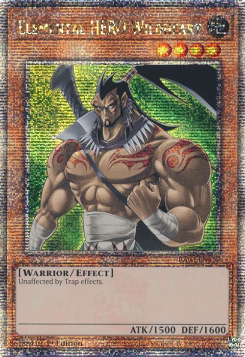 Elemental HERO Wildheart (Quarter Century Secret Rare)