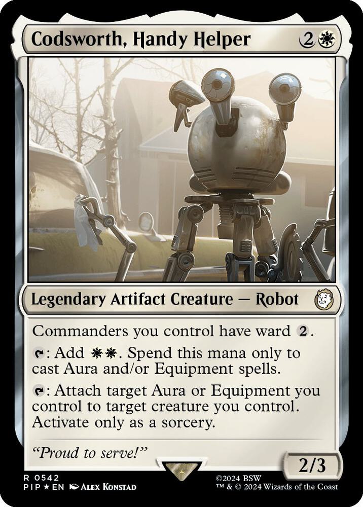 Codsworth, Handy Helper (Surge Foil)