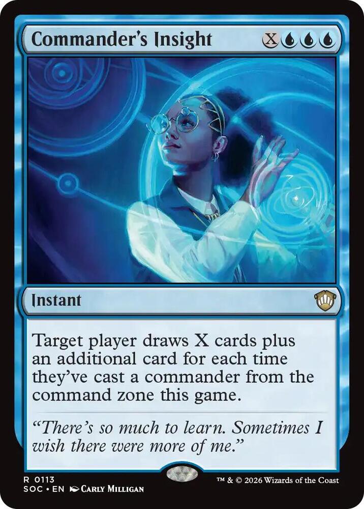 Commander's Insight