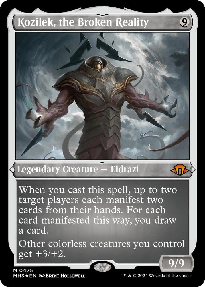 Kozilek, the Broken Reality (Foil Etched)
