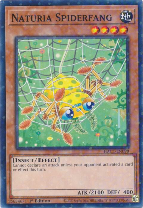 Naturia Spiderfang (Duel Terminal)