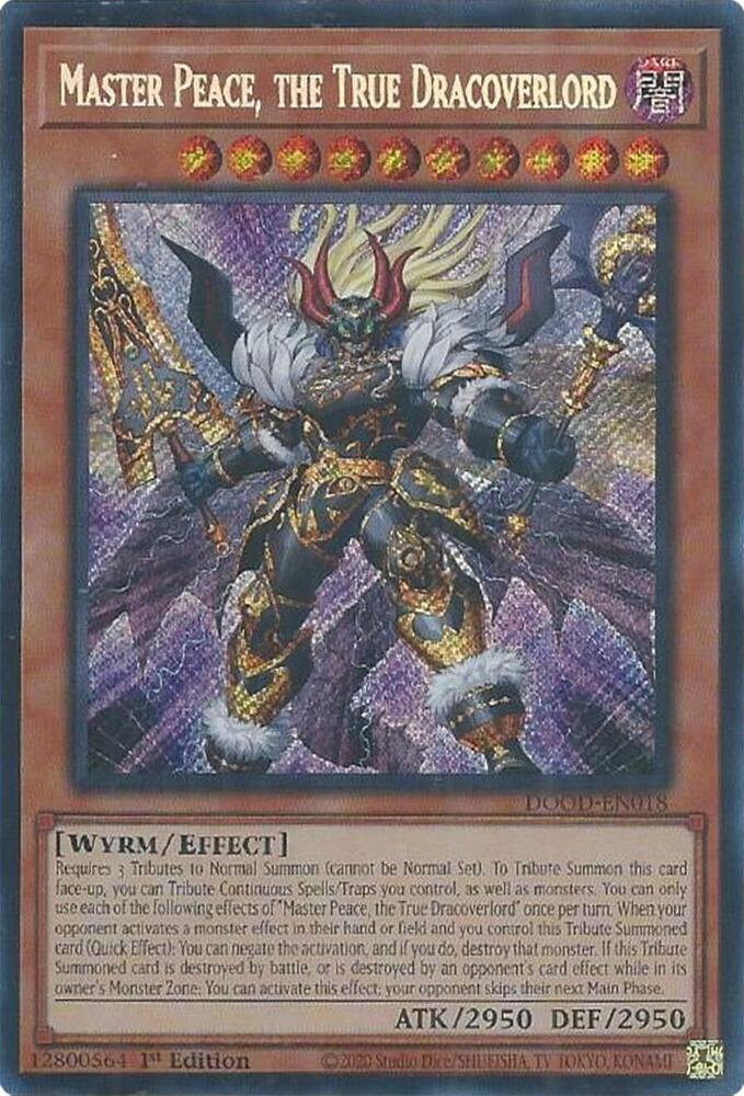 Master Peace, the True Dracoverlord