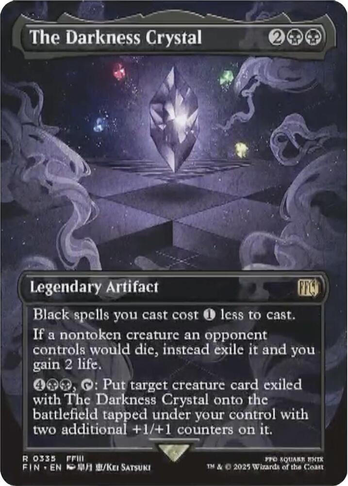 The Darkness Crystal (Borderless)