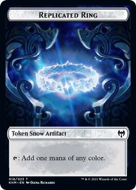 Replicated Ring // Thopter Double-Sided Token