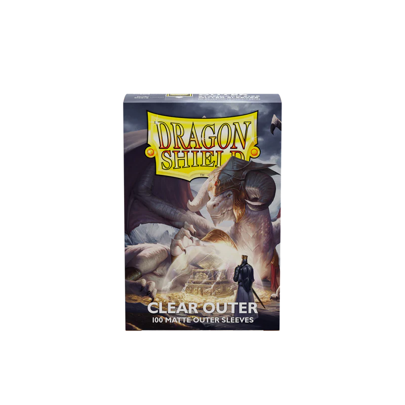 Dragon Shield - Outer Sleeves Matte Clear