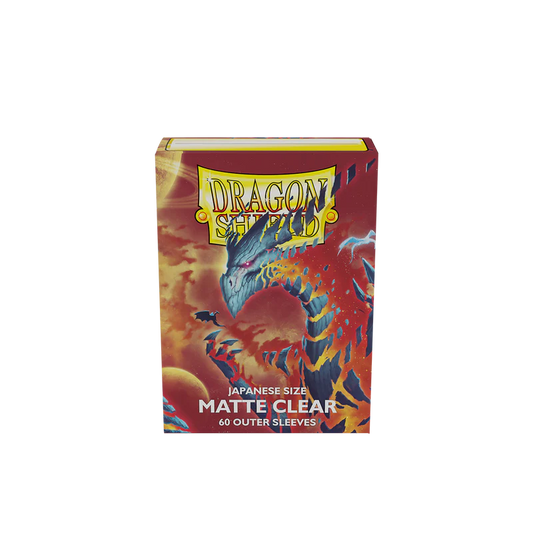 Dragon Shield - Japanese Size Outer Sleeves Matte Clear