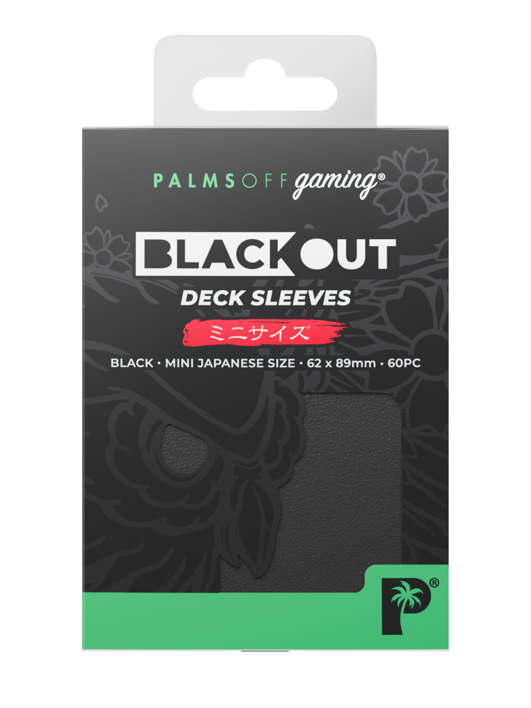 Blackout Deck Sleeves - Japanese Mini Size