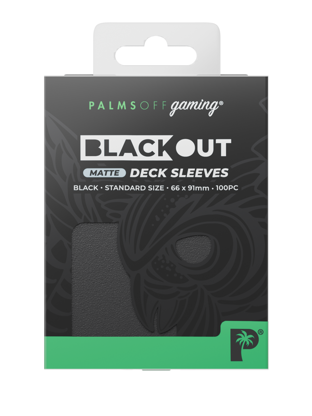Blackout Matte Deck Sleeves - Standard Size