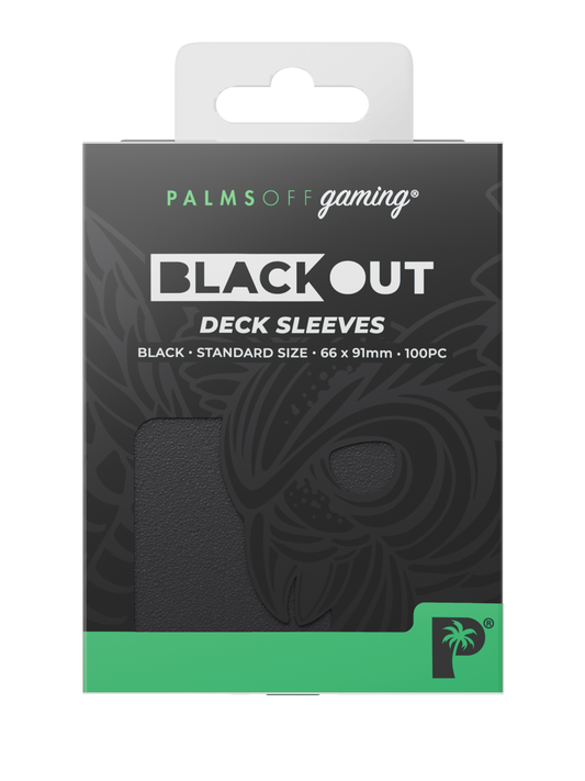 Blackout Deck Sleeves - Standard Size