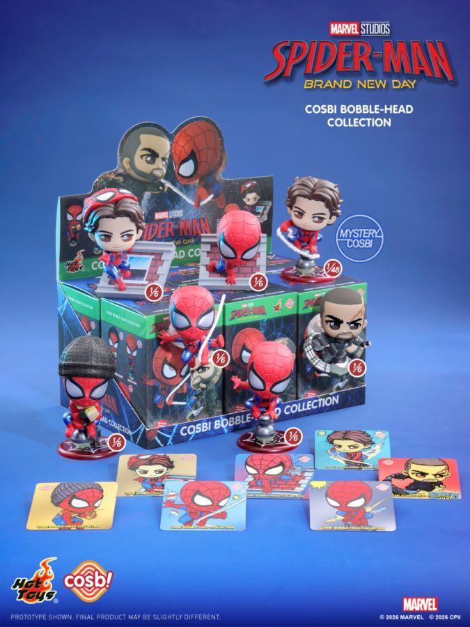 Spider-Man: Brand New Day - Cosbi Bobble-Head Blind Box