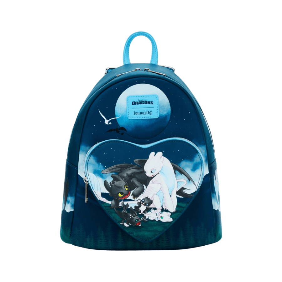 How to Train Your Dragon - Toothless & Light Fury Mini Backpack