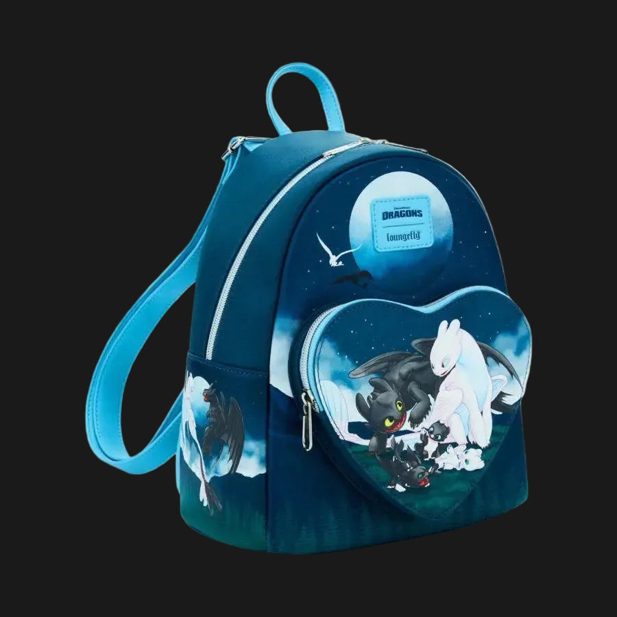How to Train Your Dragon - Toothless & Light Fury Mini Backpack