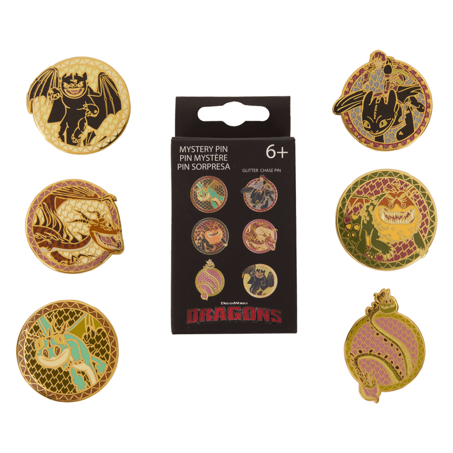 How to Train Your Dragon - Dragon Mystery Pin Blind Box